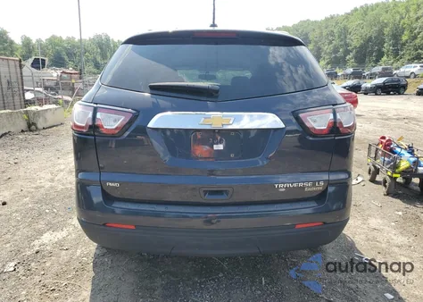 2016 Chevrolet Traverse Ls from USA, damaged, VIN 1GNKVFED7GJ109348